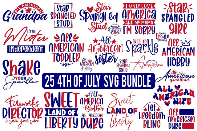 4th of july bundle SVG orpitasn 