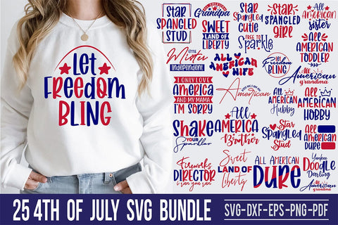 4th of july bundle SVG orpitasn 
