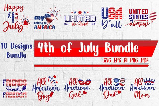 4th of July Bundle svg SVG zafrans studio 