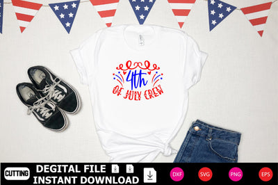 4th Of July Crew SVG Shahin alam 