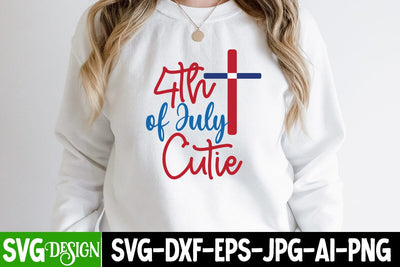 4th of July Cutie SVG Cut File, 4th of July Cutie SUblimation Design, Happy 4th of July SVG Design, Merica' , 4th of July SVG Bundle, 4th of July Sublimation Design,Patriot SVG Design SVG BlackCatsMedia 
