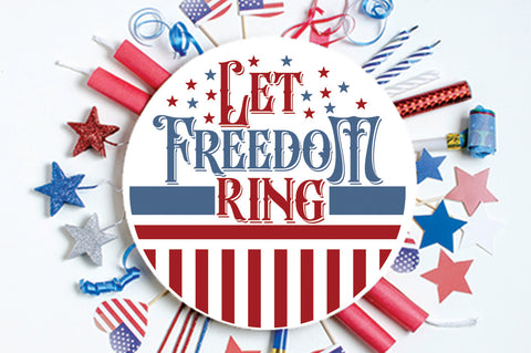 4th of July Decor Sign Maker Bundle SVG fokiira 