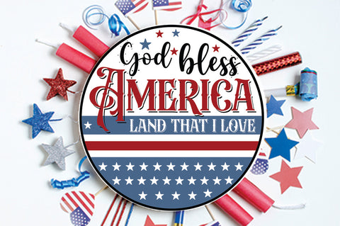 4th of July Decor Sign Maker Bundle SVG fokiira 