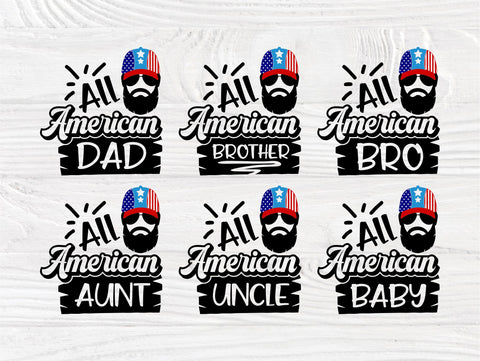 4th of July Family Shirts, American Svg, USA Svg SVG TonisArtStudio 