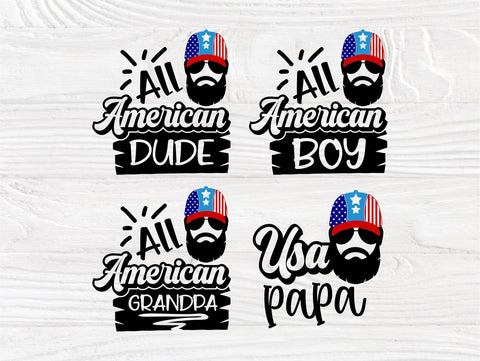 4th of July Family Shirts, American Svg, USA Svg SVG TonisArtStudio 