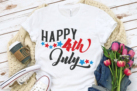 4th Of July | Fourth Of July Bundle - SVG, PNG, DXF, EPS SVG Elsie Loves Design 