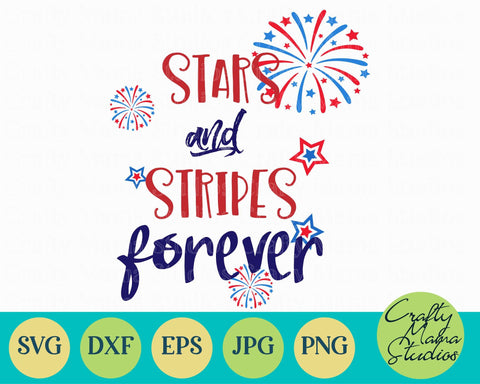4th Of July - Fourth Of July - July 4th - Patriotic - Stars And Stripes SVG Crafty Mama Studios 