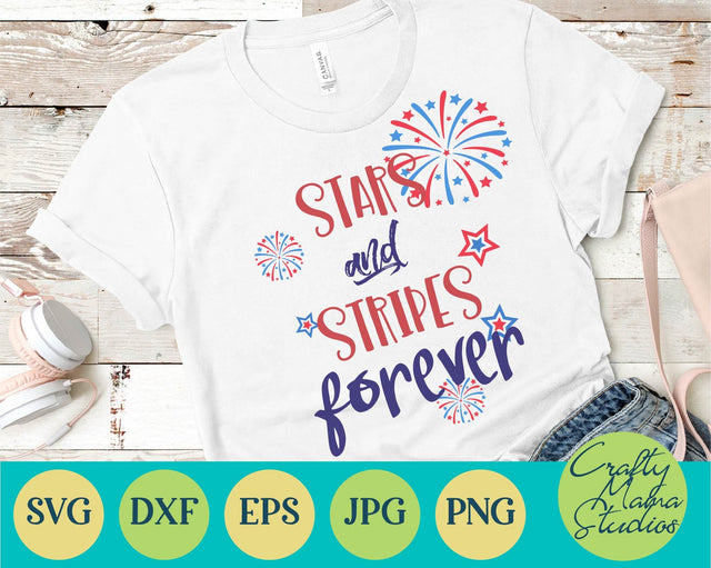 4th Of July - Fourth Of July - July 4th - Patriotic - Stars And Stripes SVG Crafty Mama Studios 