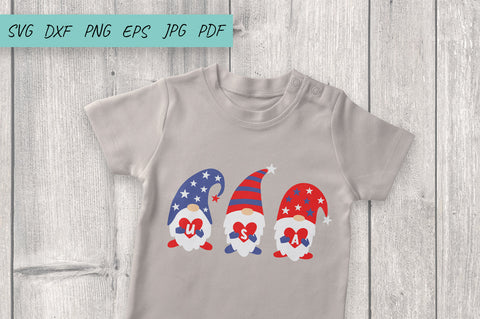 4th of July Gnomes, Patriotic Gnomes, Independence Day SVG Irina Ostapenko 