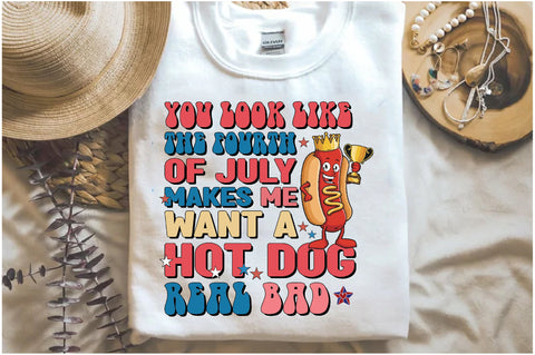 4th of July Hot Dog Quote Sublimation Sublimation Jagonath Roy 