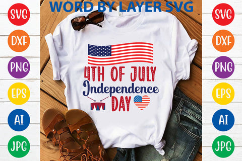 4th Of July Independence Day, 4th Of July SVG Design SVG Rafiqul20606 