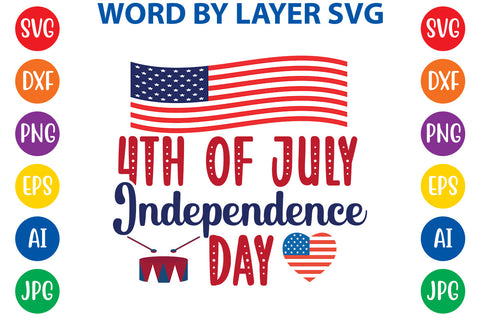 4th Of July Independence Day, 4th Of July SVG Design SVG Rafiqul20606 