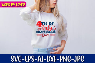 4th of July Independence Day SVG Blessedprint 