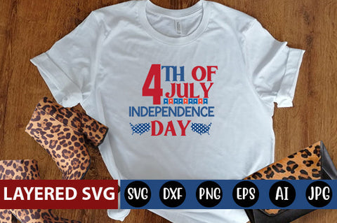 4th of July Independence Day SVG cut file SVG Blessedprint 