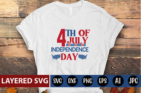 4th of July Independence Day SVG cut file SVG Blessedprint 