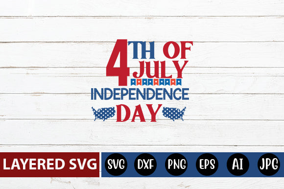 4th of July Independence Day SVG cut file SVG Blessedprint 
