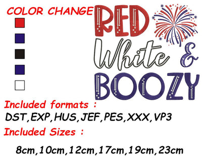 4th of July, July Embroidery, 4th of July Gift, Fireworks Embroidery, Cute Wine Gift, America Embroidery Embroidery/Applique DESIGNS SVG Digital Designer 