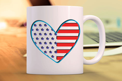 4th of july love SVG SVG Regulrcrative 