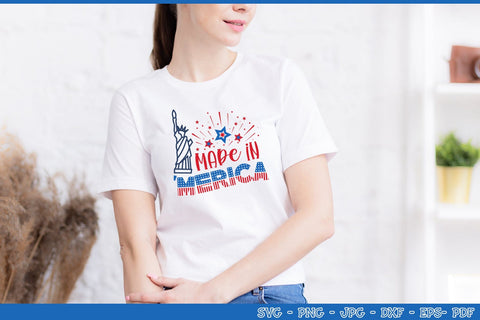 4th of July Patriotic Quotes Bundle SVG Cut Files SVG TatiStudio 