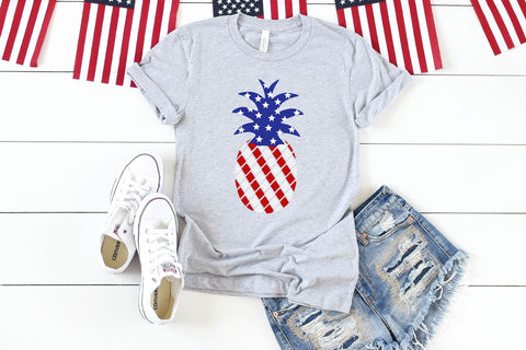 4th of July Pineapple SVG Morgan Day Designs 