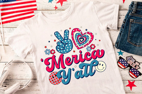 4th of July PNG Sublimation Bundle SVG Shetara Begum 