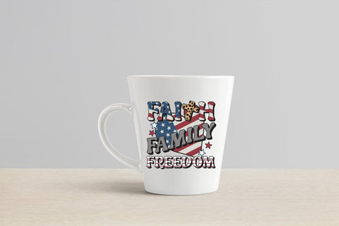 4th of July PNG Sublimation - Faith Family Freedom Sublimation CraftLabSVG 