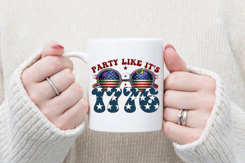 4th of July PNG Sublimation - Party Like It's 1776 Sublimation CraftLabSVG 