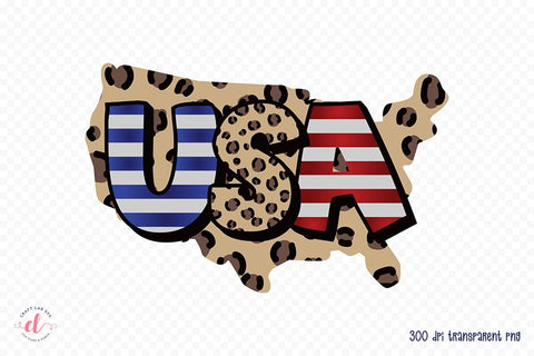4th of July PNG Sublimation - USA Sublimation CraftLabSVG 