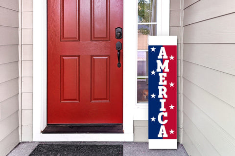 4th of July Porch Sign SVG - America SVG SVG CraftLabSVG 