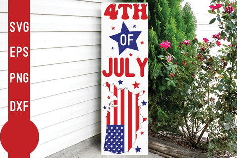 4th of July Porch Sign SVG Bundle SVG Svgcraft 