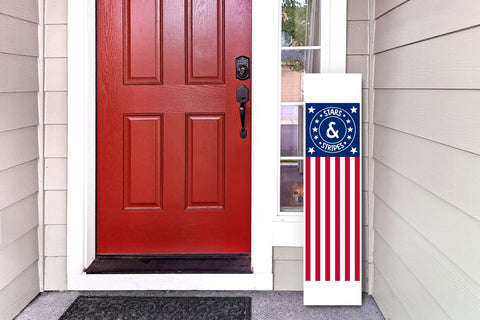 4th of July Porch Sign SVG, Stars & Stripes SVG SVG CraftLabSVG 