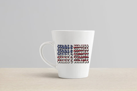 4th of July Retro PNG - Stars & Stripes Sublimation CraftLabSVG 