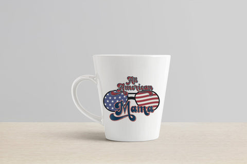 4th of July Retro PNG Sublimation - All American Mama Sublimation CraftLabSVG 