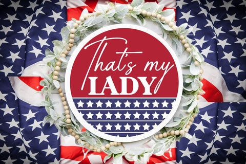 4th of July Round Sign SVG Bundle SVG DESIGNS DARK 