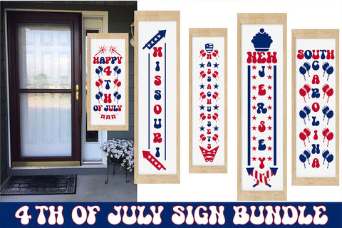 4th of July sign Bundle SVG Rupkotha 