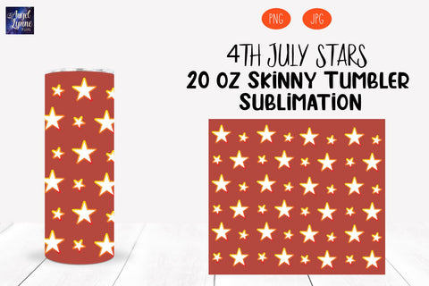 4th of July Skinny Tumbler Bundle | Patriotic Skinny Tumbler Sublimation Angel Lynne Designs 