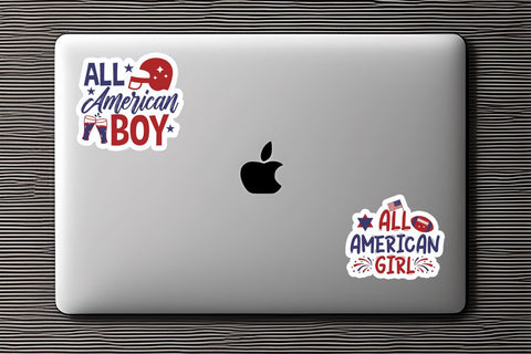 4th of July Sticker Bundle Sublimation DESIGNS DARK 