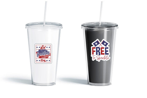 4th of July Sticker Bundle Sublimation DESIGNS DARK 