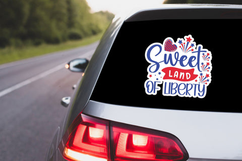 4th of July Sticker Design Bundle SVG Rupkotha 