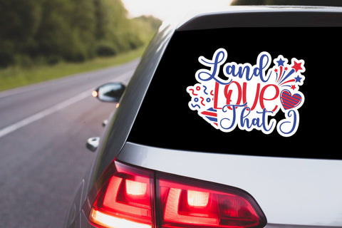 4th of July Sticker Design Bundle SVG Rupkotha 