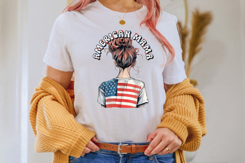 4th of July Sublimation | American Mama Sublimation CraftLabSVG 