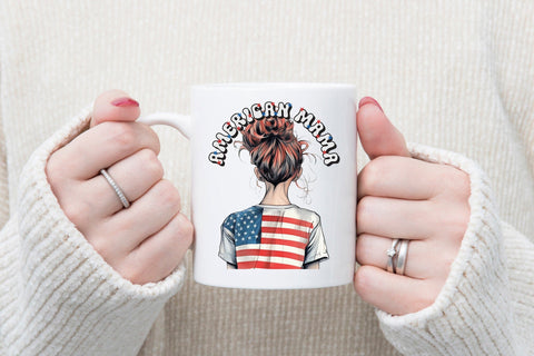 4th of July Sublimation | American Mama Sublimation CraftLabSVG 