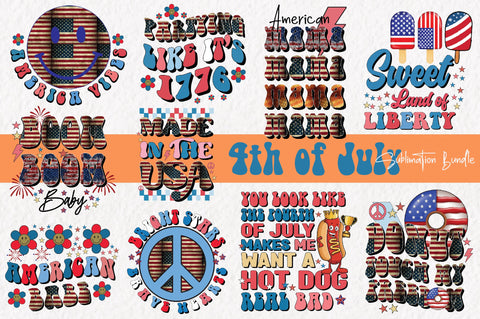 4th of July Sublimation Bundle Sublimation Jagonath Roy 