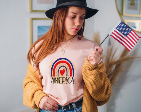 4th Of July Sublimation Designs Bundle, 6 Independence Day PNG Files, Merica Glasses PNG, God Bless America Land That I Love PNG Sublimation HappyDesignStudio 