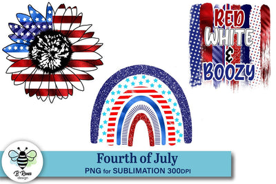 4th of July Sublimation | Independence Day PNG Sublimation B Renee Design 