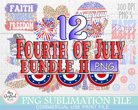 4th of july Sublimation MyDesiredSVG 