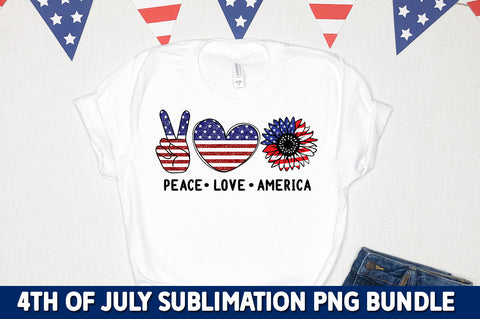 4th of July Sublimation PNG Bundle SVG fokiira 