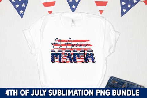 4th of July Sublimation PNG Bundle SVG fokiira 