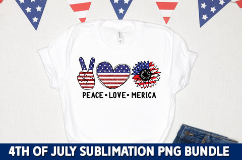 4th of July Sublimation PNG Bundle SVG fokiira 