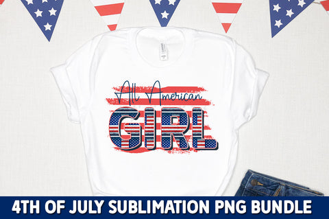 4th of July Sublimation PNG Bundle SVG fokiira 